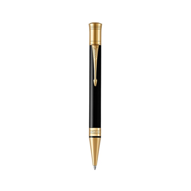 Ручка кулькова Parker DUOFOLD Classic Black GT BP (92 032) - изображение 1