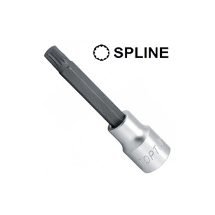 Торцева головка Toptul SPLINE M8 L100мм 1/2" (BCJA1608) зображення 1