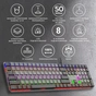 Клавіатура GamePro MK145R Red Swich Low Profile USB Dark Gray (MK145R) - зменшене зображення 7