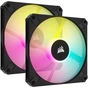 Кулер до корпусу Corsair iCUE AF120 RGB Slim Black (CO-9050163-WW) - зменшене зображення 1
