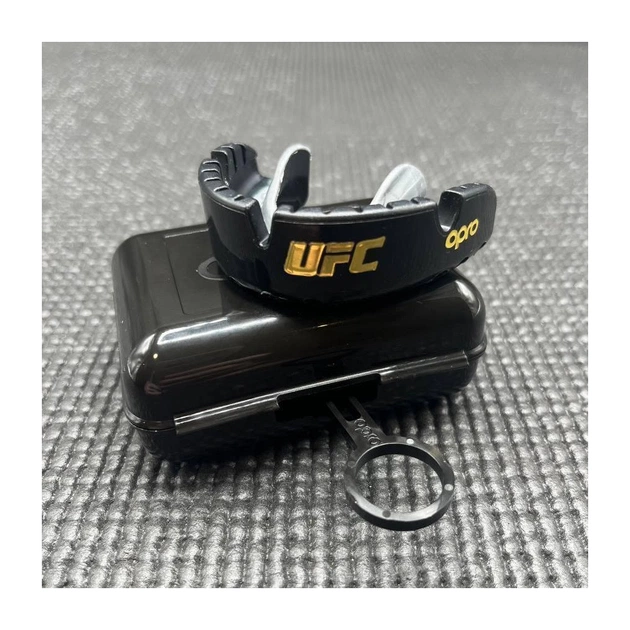 Капа Opro Gold Braces під брекети Blackl/Silver (102518001) (UFC_Gold_Braces_Bl/Silver) - picture 8