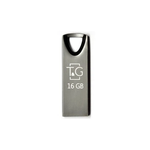 USB флеш накопичувач T&G 16GB 117 Metal Series Black USB 2.0 (TG117BK-16G) зображення 1