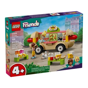 Конструктор LEGO Friends Вантажівка із гот-доґами 100 деталей (42633) зображення 1