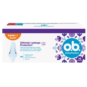Тампони o.b. ExtraDefence Super 16 шт. (3574661467702/3574661626062) изображение 1