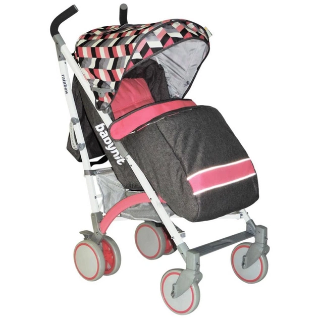 Коляска BabyHit Rainbow D200 Pink Diamond (14038) - изображение 1