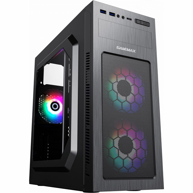 Корпус для ПК Gamemax MT525-2U3TYC-3FAN - изображение 1