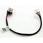 Роз'єм живлення ноутбука з кабелем Acer PJ962 (5.5mm x 1.7mm), 4-pin, 18 см (A49098) - зменшене зображення 2