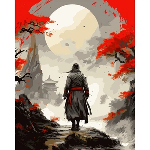 Картина по номерам Santi Шлях самурая 40 х 50 см (955382) зображення 1