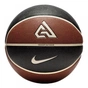 М'яч баскетбольний Nike All Court 8P 2.0 G Antetokounmpo Deflated N.100.4138.812.07 Уні 7 Бурштиновий/Чорний (887791396242) - зменшене зображення 1