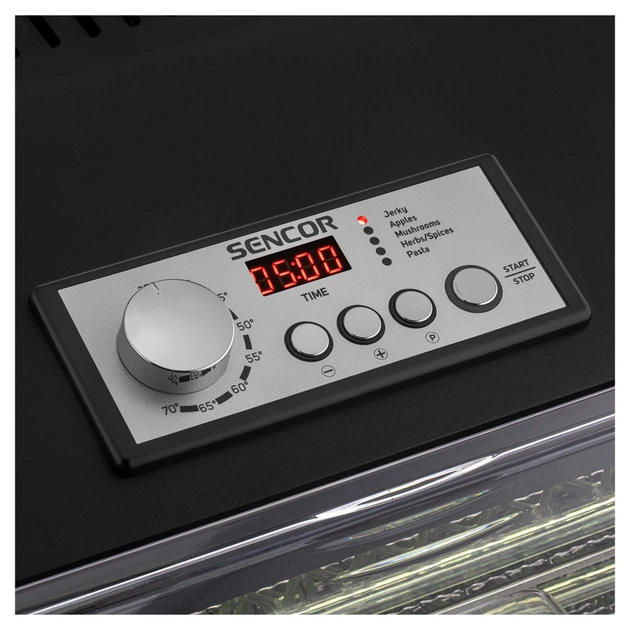 Сушка для овочів та фруктів Sencor SFD 6601BK - picture 8