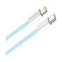 Дата кабель USB-C to Lightning 1.0m 27W blue ColorWay (CW-CBPDCL061-BL) - preview 2