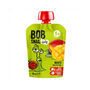 Дитяче пюре Bob Snail Равлик Боб Манго 90 г (4820219343844) зображення 1