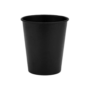 Стаканы одноразовые Україна бумажные 340 мл 50 шт Total BLACK (CUP340BL) изображение 1