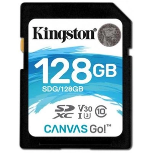 Карта пам'яті Kingston 128GB SDXC class 10 UHS-I U3 (SDG/128GB) зображення 1