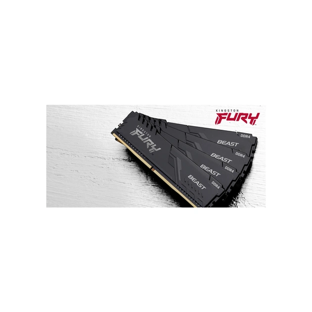 Модуль пам'яті для комп'ютера DDR4 8GB 3200 MHz Beast Black Kingston Fury (ex.HyperX) (KF432C16BB/8WP) - picture 4