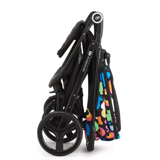 Коляска Kinderkraft Grande Plus Happy Shapes (KSGRAN00HAP0000) (5902533925568) - зображення 4