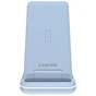 Зарядний пристрій Canyon WS-304 Foldable 3in1 Wireless charger Blue (CNS-WCS304BL) - зменшене зображення 2