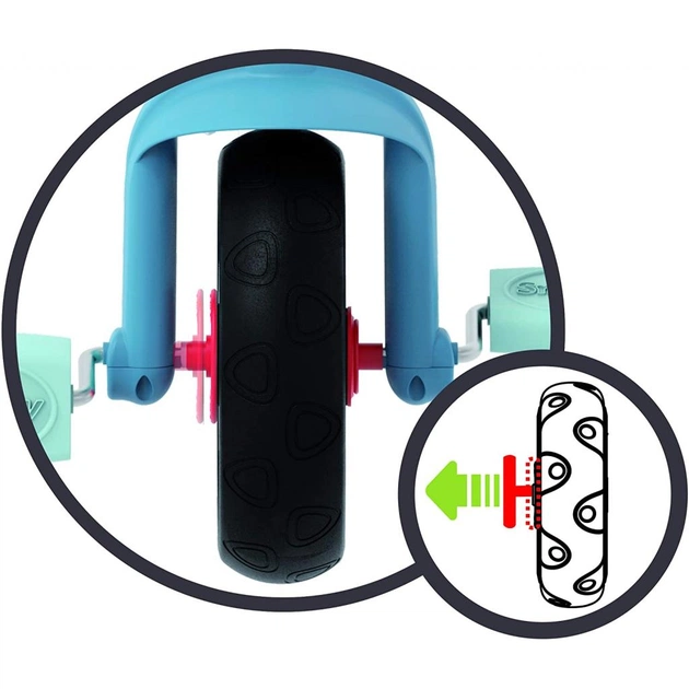 Дитячий велосипед Smoby Be Move Комфорт 3 в 1 блакитний (740414) - picture 6