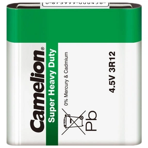 Батарейка 3R12 4.5V Super Heavy Duty Zinc-carbon * 1 Camelion (3R12-SP1G) зображення 1