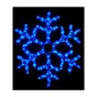 Гірлянда Delux Motif flash Snowflake 55 см синій IP44 EN (90012964) - зменшене зображення 1