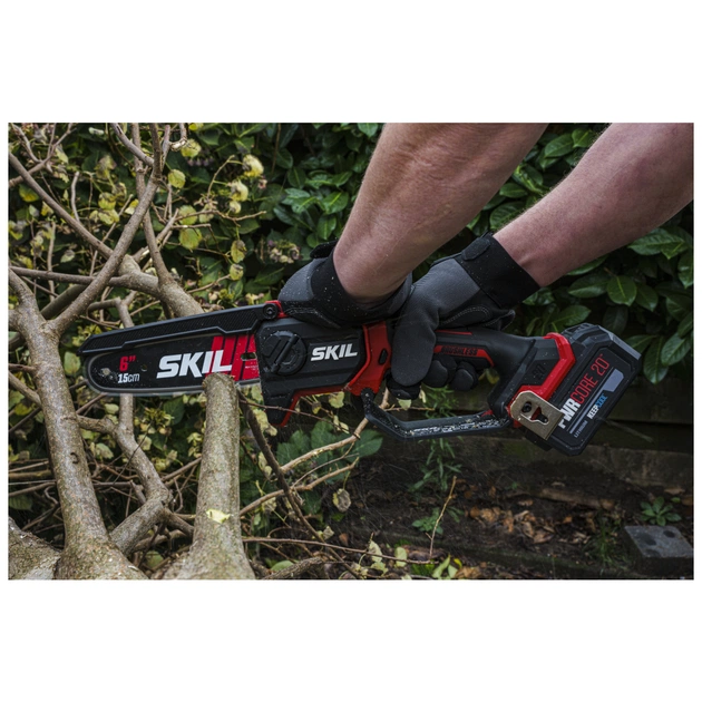 Ланцюгова пила Skil SKIL 0512 CA Li-Ion 20V, акумуляторна безщіткова, 2x2.5Ah (GS1E0512CA+BC1E3110A) - picture 5