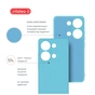Чехол для мобильного телефона Intaleo Silicone Xiaomi Redmi Note 13 Pro 4G Light Blue (1283126601149) - уменьшенное изображение 5