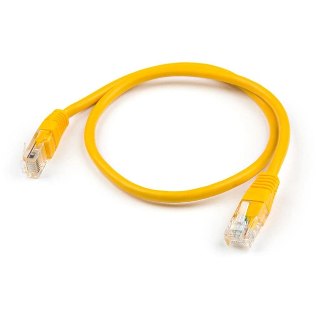 Патч-корд Vinga 0.5 m CCA (VCPPCCCS0.5Y) - изображение 1