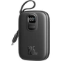 Батарея универсальная JOYROOM 10000mAh, 22.5W, PD, QC, built-in USB-C cable, Black (JR-PBF17) - уменьшенное изображение 1