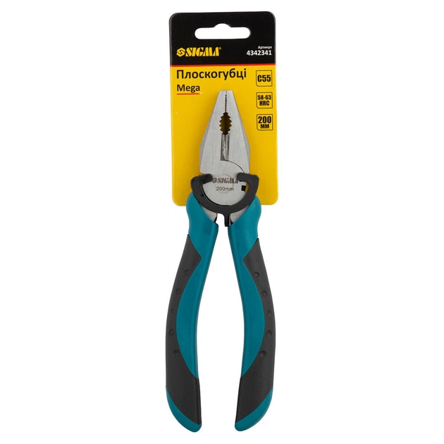 Плоскогубці Sigma 200мм Mega (4342341) - picture 3