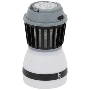 Ліхтар Bo-Camp + знищувач комах Atom WP Rechargable 200 Lumen Grey/Black (5818805) (DAS303871) зображення 1