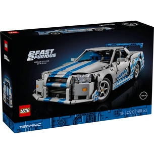 Конструктор LEGO Technic Подвійний форсаж Автомобіль Nissan Skyline GT-R (42210) зображення 1