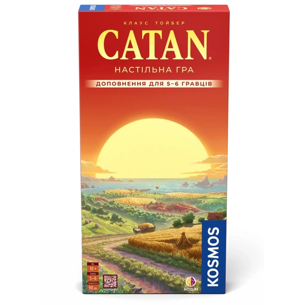 Настільна гра Rozum Catan Доповнення для 5-6 гравців (R101UA) - зображення 1