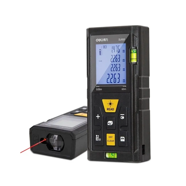 Лазерний далекомір Deli до 80 м (DL4169) - picture 1