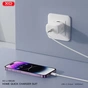 Зарядний пристрій XO L136 20W USB-C PD White (L136_White) - зменшене зображення 3