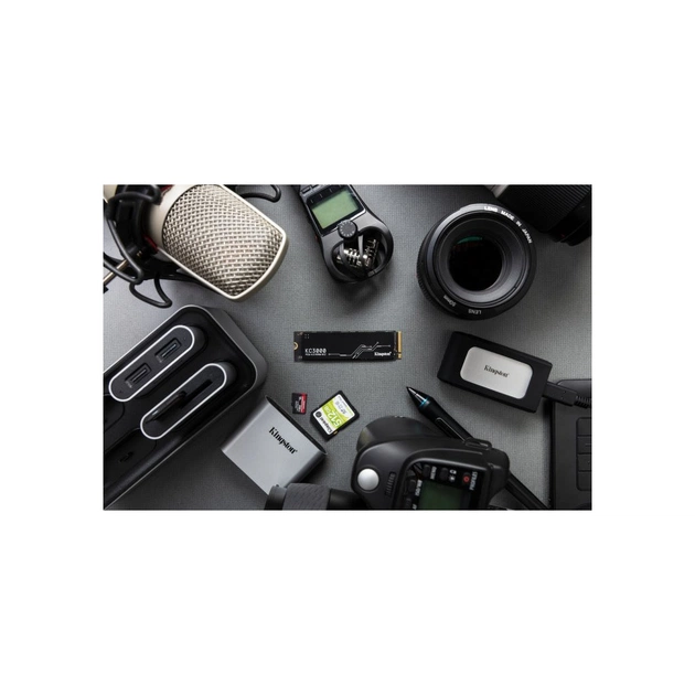 Накопичувач SSD M.2 2280 2TB Kingston (SKC3000D/2048G) - picture 6