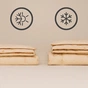 Ковдра MirSon Набір 9562 Gold camel Ковдра зимова Полуторна 140х205 Wool + Подушка 50х70 (2200010806397) - зменшене зображення 4