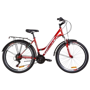 Велосипед Formula 26" OMEGA AM Vbr рама-18" 2019 червоний з багажником (OPS-FR-26-306) зображення 1
