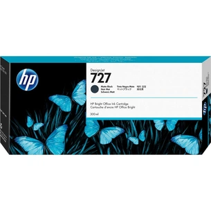 Картридж HP DJ No.727 Matte Black 300-ml (C1Q12A) зображення 1