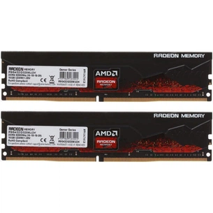 Модуль пам'яті для комп'ютера DDR4 32GB (2x16GB) 3200 MHz Radeon R9 AMD (R9S432G3206U2K) зображення 1