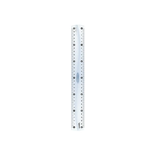 Лінійка Maped пластикова ESSENTIALS, 20см, двостороння шкала, прозора (MP.146108) зображення 1
