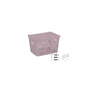 Кошик для зберігання Violet House 0402 №2 Ажур з кришкою Powder 7 л (0402 №2 Ажур PW з/кр. 7 л) - зменшене зображення 2