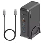 Зарядний пристрій Promate ganport-140w.black - зменшене зображення 1