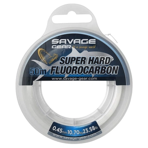 Флюорокарбон Savage Gear Super Hard 50m 0.50mm 13.20kg Clear (1854.18.71) зображення 1