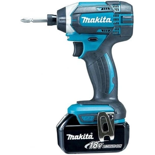 Гайковерт Makita акумуляторний ударний LXT, 18В, 3Аг х 2шт, DC18RC, кейс (DTD152RFE) зображення 1