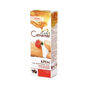 Гель для гоління Lady Caramel для депіляції тіла, зони бікіні та пахв (4823015920257) зображення 1