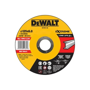 Круг зачистний DeWALT чорний/кольоровий метал, 125х6.0х22.23 мм (DX7941) зображення 1