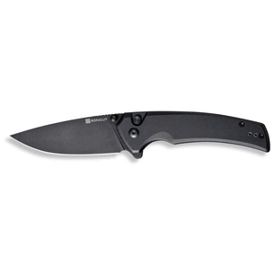 Ніж Sencut Serene, Black Aluminum, Darkwash (S21022B-1) зображення 1