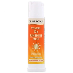 Вітамін Dr. Mercola Вітамін D3, спрей з апельсиновим смаком, Vitamin D3 Spray Su (MCL-01467) зображення 1