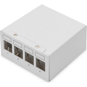 Патч-панель настільна, 4 порти, модульна Digitus (DN-93714) изображение 1
