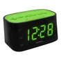 Настільний годинник Technoline WT465 з радіо Black/Green (WT465 grun) (DAS301825) - зменшене зображення 2